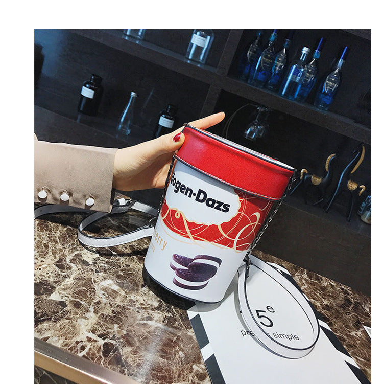 Ice Cream Bucket Bag