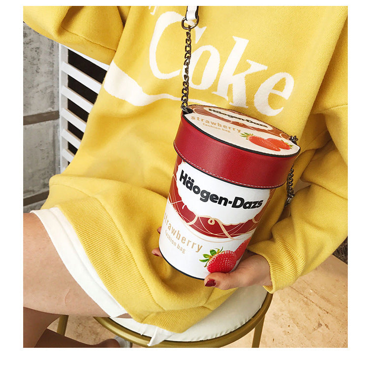 Ice Cream Bucket Bag