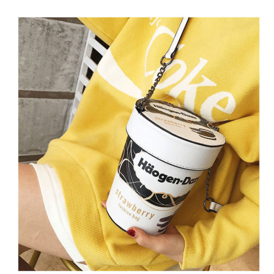 Ice Cream Bucket Bag